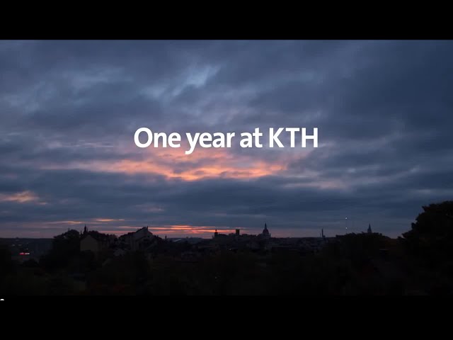 Un año en KTH