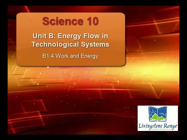 S10 B1 4 Work and Energy