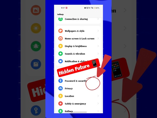 how to do hidden apps in android phone | hidden future #shorts #tipsandtricks #hide #tech #android
