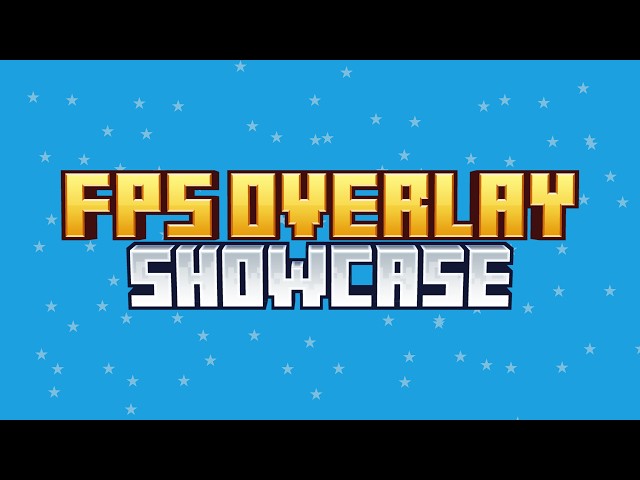 The Best FPS Mod for Minecraft — FPS Overlay Showcase