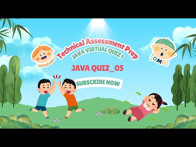JAVAQUIZ001 SOLUTION LECTURE 005