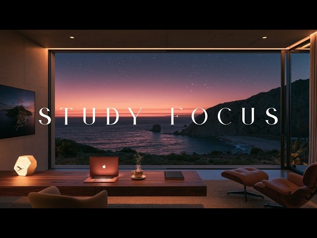 Deep Work Music For Intense Concentration And Productivity At Your Modern Minimalist Home Office