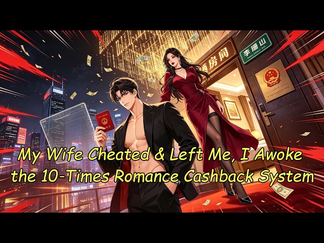 My Wife Cheated & Left Me, I Awoke the 10‑Times Romance Cashback System.#anime #novel