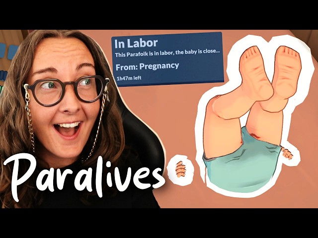 My First Time HAVING A BABY in Paralives (that actually worked)
