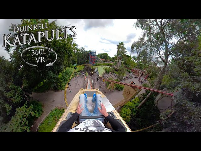 Duinrell Katapults 360° VR POV Onride