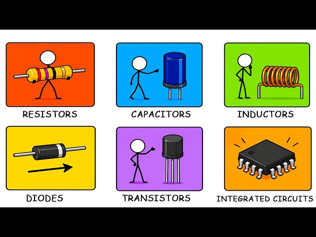 ALL OF Electronic Components Explained Simply