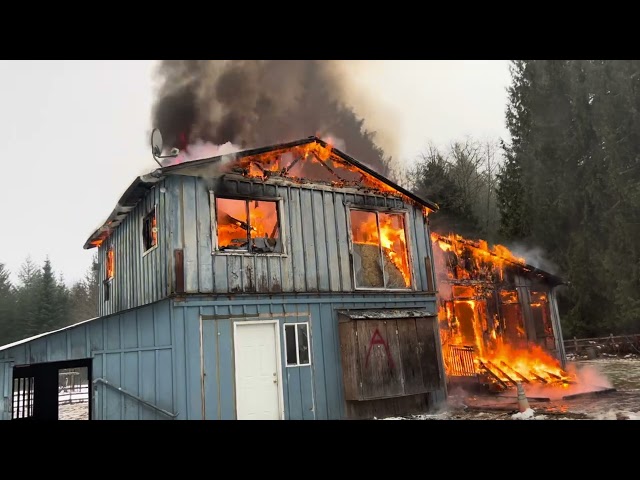 Training Structure Burn (House Fire)