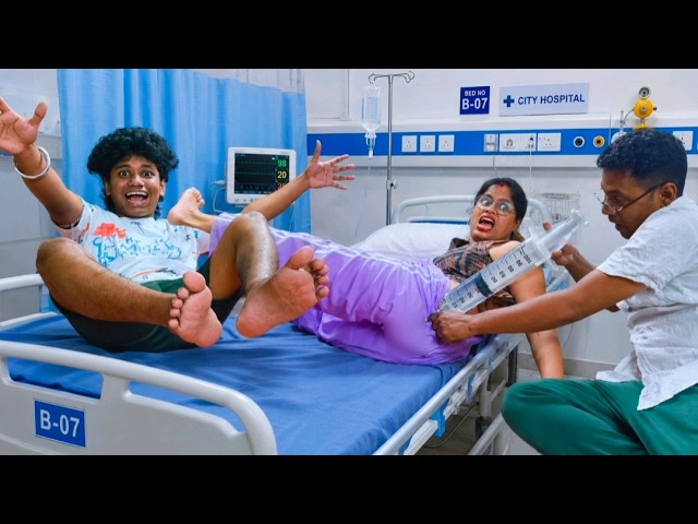 Doctor Uncle Gave a Bharti Plus Injection to the Smart Patient ||
