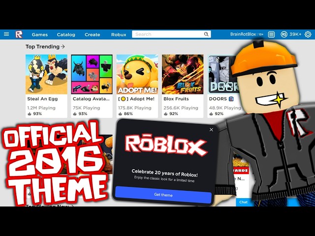 CLASSIC ROBLOX IS ACTUALLY BACK?!