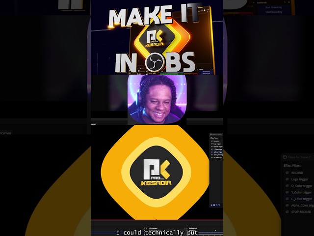 Stinger Transitions in OBS Studio!  #streaming #obsstudio #obsstudiotutorial