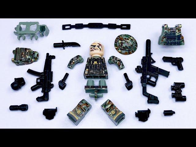 LEGO Special Forces Operator | Tactical Minifigures