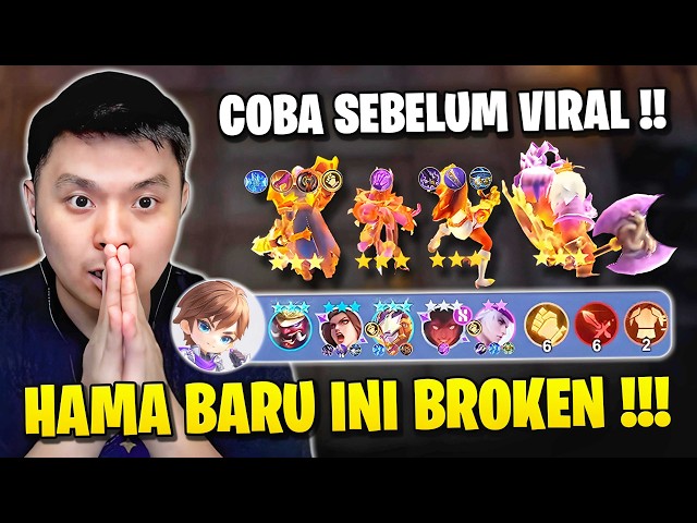 HAMA TERBARU MAGIC CHESS GOGO !! KUAT BANGET DAN WAJIB COBA SEBELUM DI NERF !!