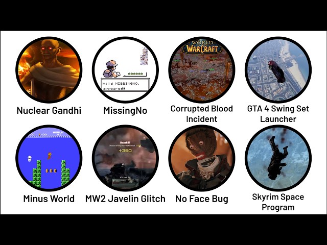 Most INFAMOUS Bugs in Gaming History
