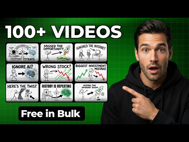 How to Create AI Finance Videos in Bulk | 100% FREE Workflow