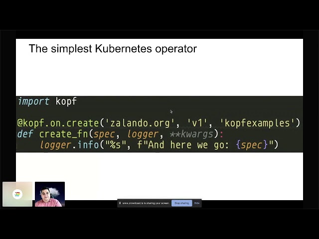 Kubernetes operators in Python with Kopf | DevNation Day 2020