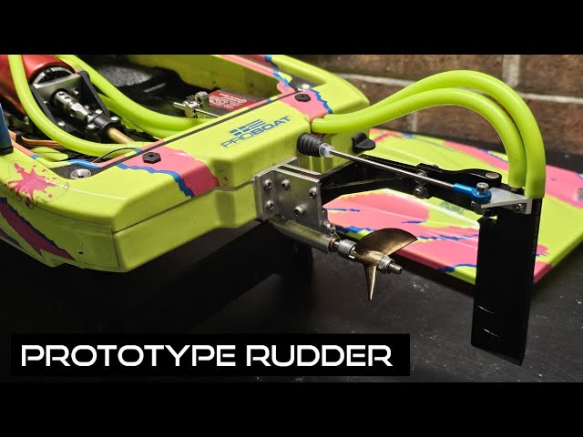RCBB Rudder Upgrade & Install Proboat V2 Blackjack 24