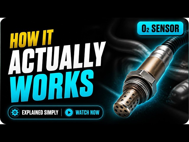 How an Oxygen Sensor Actually Works (Real O2 Sensor Function & Symptoms) | lambda sensor