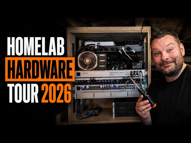 Homelab Hardware Tour 2026 Edition