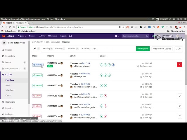 Primeros pasos Auto-DevOps