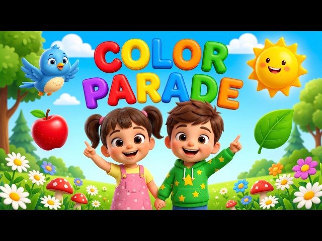 Learn Colors, Letters, and Numbers! | The Color Parade Song | Smart Sprout TV