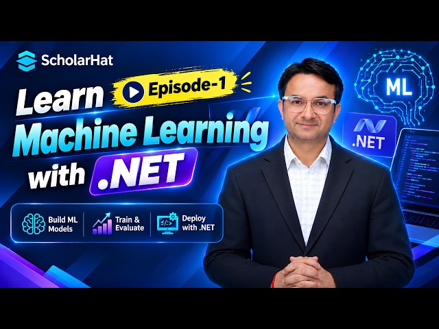 What is ML.NET? Complete ML.NET Introduction, Workflow & ML Pipeline | Episode 1
