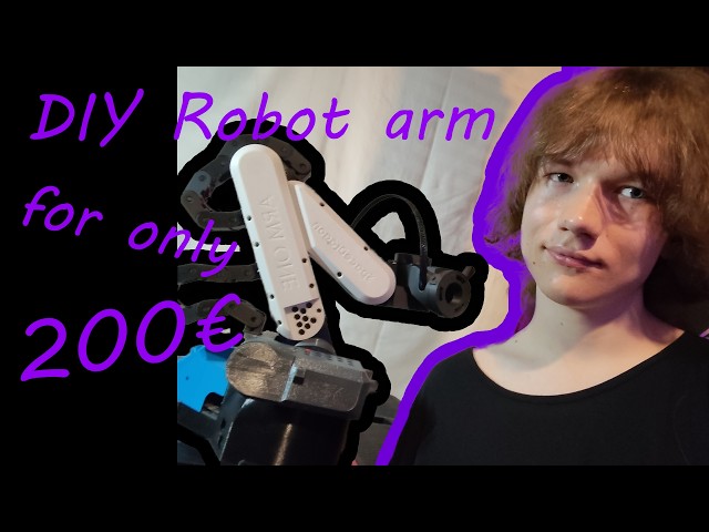 I made DIY arduino robot arm for only 200€ | Dragon-arm one prototype |