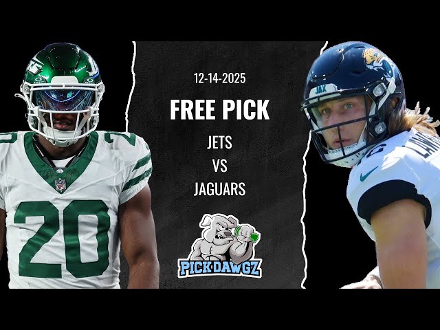 New York Jets vs Jacksonville Jaguars 12/14/25 NFL Pick & Prediction | NFL Week 15