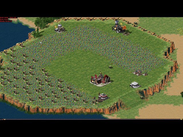 Red Alert 2 | Yuri's Revenge | 7 contra 1 - mapa hello kitty - IA beta extrema