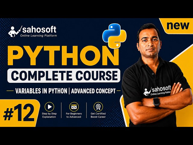Variables in Python Advanced concept | Python AI based | Complete Python course Series 2026