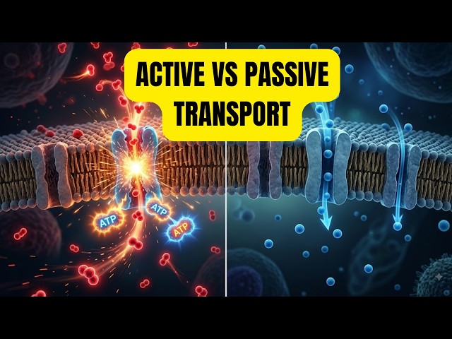 Active vs Passive Transport Mechanisms: Cell Biology