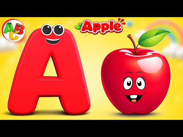 ABC Phonics Song 2026 🌈 | Learn Alphabet A to Z | Fun Learning for Kids  | Nursery Rhymes for Kids
