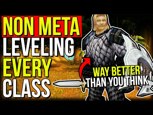 Hidden But VIABLE Ways To Play ALL Vanilla Classes | World of Warcraft