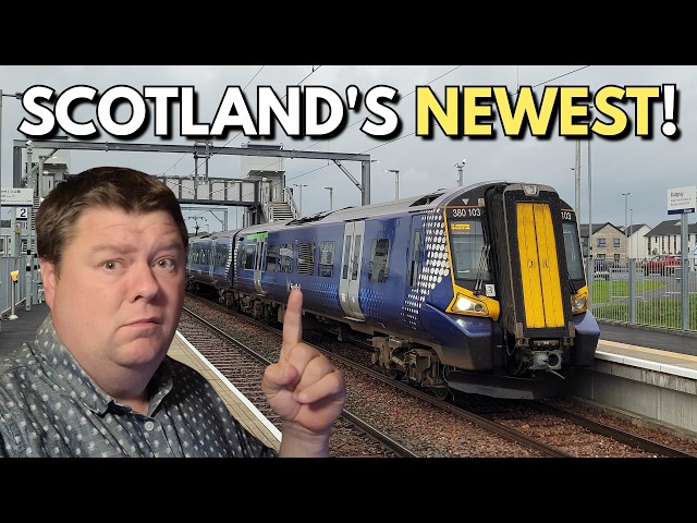 I Visited Scotland's Newest Station - Balgray!