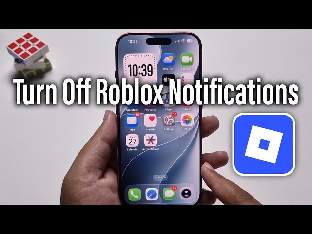 How to Turn Off Roblox Notifications (iPhone)