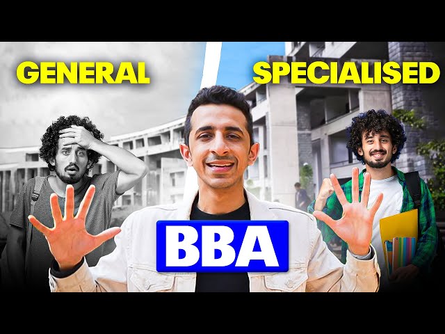 ¿BBA General vs. BBA con Especialización? ¿Cuál es mejor en 2025? Análisis honesto