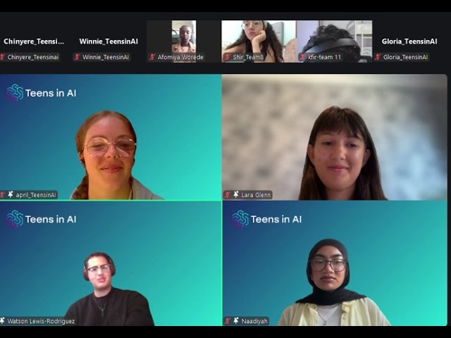 Day 3 of the AI4Good Incubator 2026: careers in AI and hands-on building. #TeensInAI #ai4good