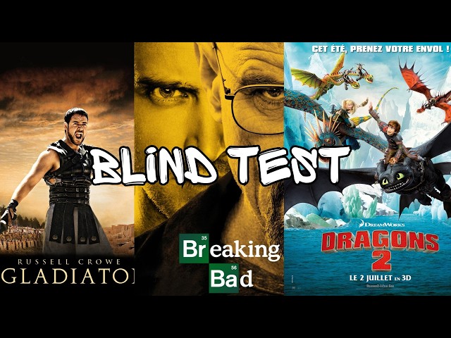 Blind Test musique de films, séries, dessins animés