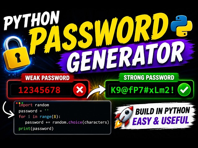 🔐 RANDOM PASSWORD GENERATOR