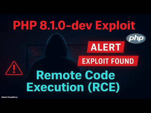 PHP 8.1.0-dev User-Agentt RCE Vulnerability Tutorial