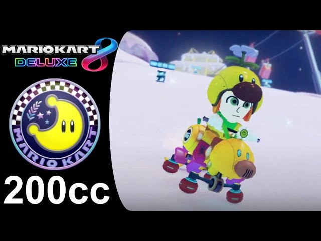 Mario Kart 8 Deluxe - Booster Course: Moon Cup | 200cc