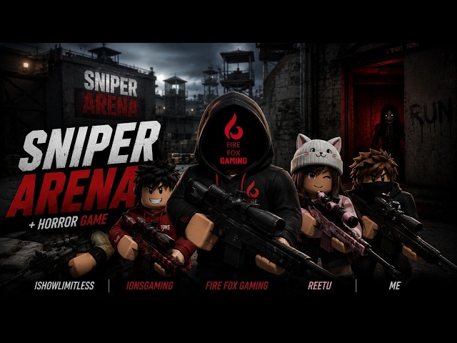 Sniper Arena Turns Into PURE CHAOS with IShowLimitless, Fire Fox & Friends! 🔥