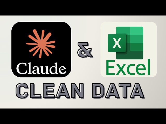 How To Clean Data With Claude In Excel | 3 Examples For Work (PM)