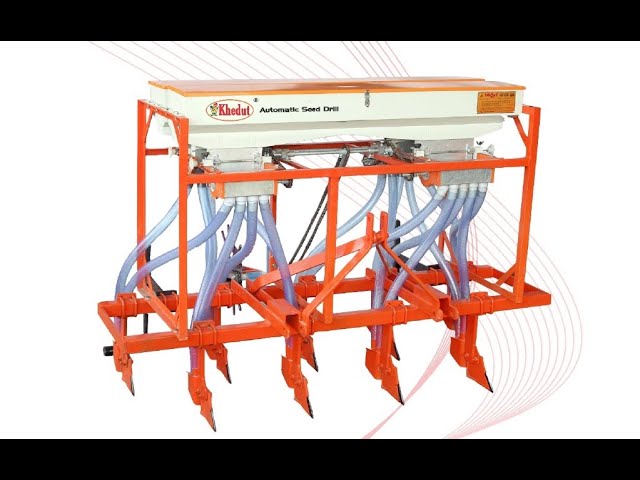 #KHEDUT Zero Till Seed Drill With Fertilizer | Assemble Procedure | Most Demanded Sowing Mechanism.