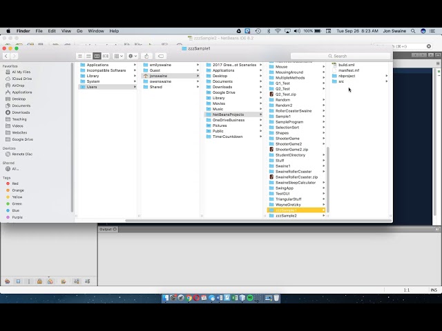Java Programming - ICS3U - Saving Projects in Netbeans