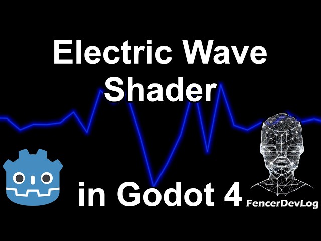 Godot 4: Electric wave shader (tutorial)