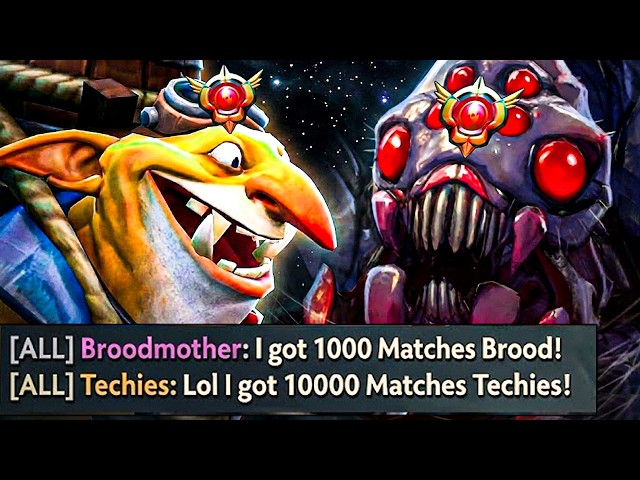 GRAND MASTER TECHIES vs GRAND MASTER BROODMOTHER - 1v1 Mid Who is the Real BOSS?