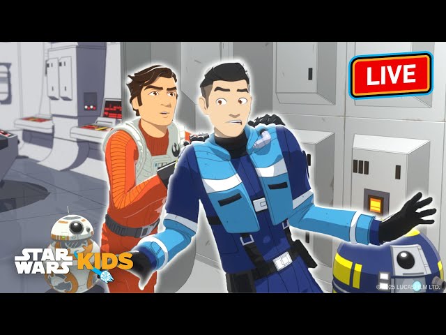 🔴 LIVE! 24/7 Star Wars Resistance Full Episodes 💥💪⚔️ | @StarWarsKids
