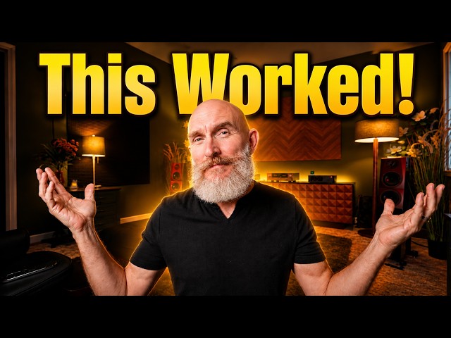 How I Fixed the Bright Sound in my NEW Audio Room + A Tour!