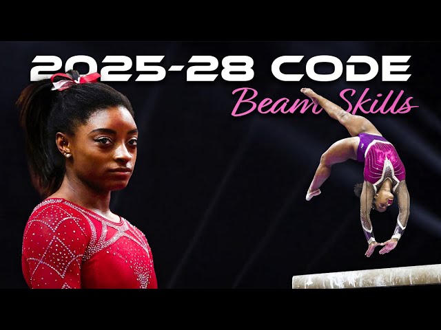 The Most Difficult BEAM SKILLS in the 2025-28 Code of Points