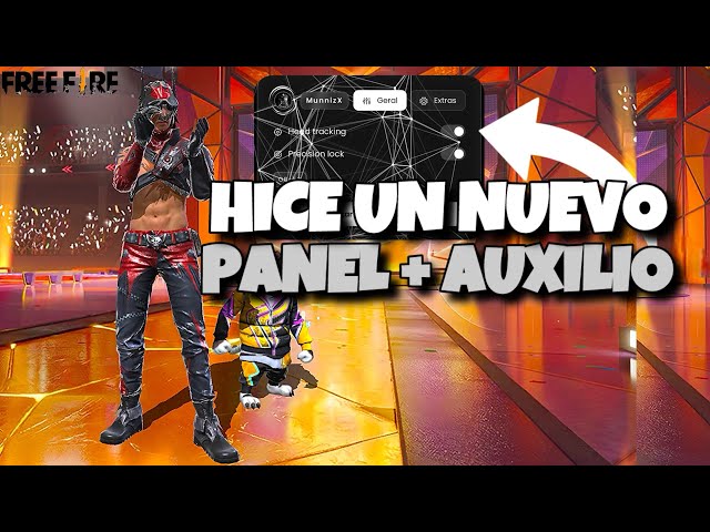 ¡CREE MI NUEVO PANEL CONVERTIDO EN AUXILIO DE MIRA Y AHORA PAREZCO HACKER! 🚀🔥 ( ANDROID Y IOS )